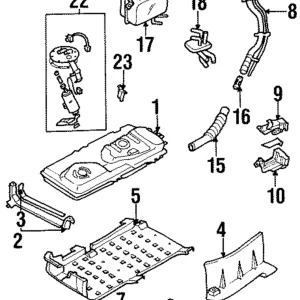 Vapor Separator - Mazda (LB82-42-54XB)