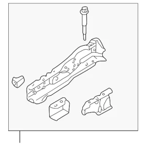 Inner Rail - Mazda (B25H-53-310D)