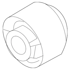 Upper Control Arm Inner Bushing - Mazda (GHP9-28-450)
