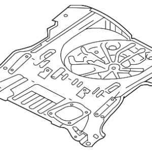 Rear Floor Pan - Mazda (ECY1-53-710C)