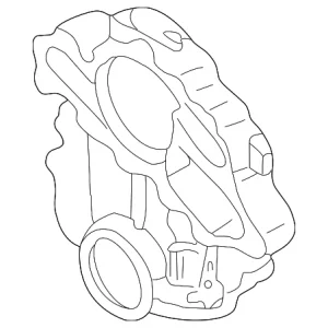 Timing Cover - Mazda (1F72-10-180)
