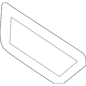 Trim Cover - Mazda (KB8A-68-424)