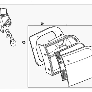 Tail Lamp Assembly - Mazda (TC44-51-3F0A)