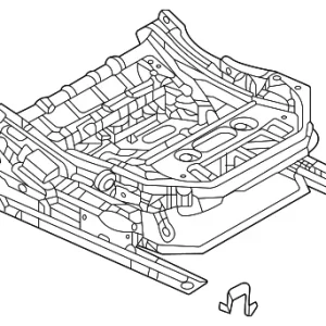 Seat Adjuster - Mazda (KCRG-88-AA0)