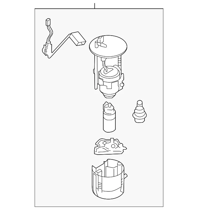 Fuel Pump Assembly - Mazda (PE1A-13-35X)