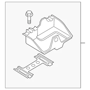 Battery Tray - Mazda (F151-56-040F)