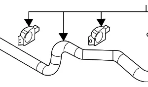 Coolant Hose - Mazda (PX28-15-7E0)