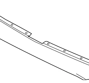 Upper Molding - Mazda (TK48-50-7E1D-53)