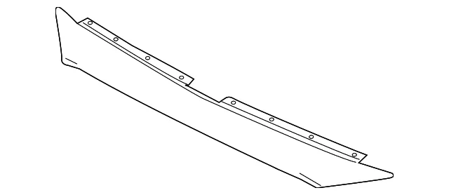 Upper Molding - Mazda (TK48-50-7E1D-53)