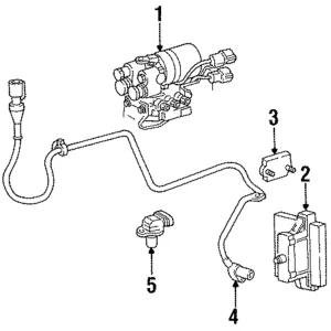 Decel Switch - Mazda (ZZL0-43-781)