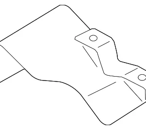 Air Baffle - Mazda (L33X-13-204)