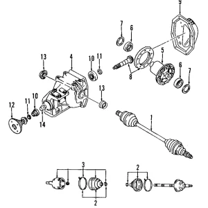 Companion Flange - Mazda (P045-27-120B)
