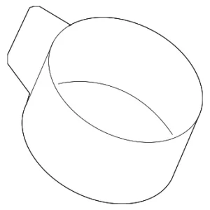 Vacuum Hose Clamp - Mazda (L33E-13-737)