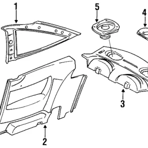Grille - Mazda (GA2A-68-3S0A-02)