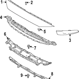Bracket - Mazda (KBB3-50-AB0A)