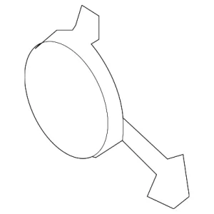 Tow Hook Cover - Mazda (EG21-50-A11B)