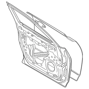 Door Shell - Mazda (TKY0-58-02XD)