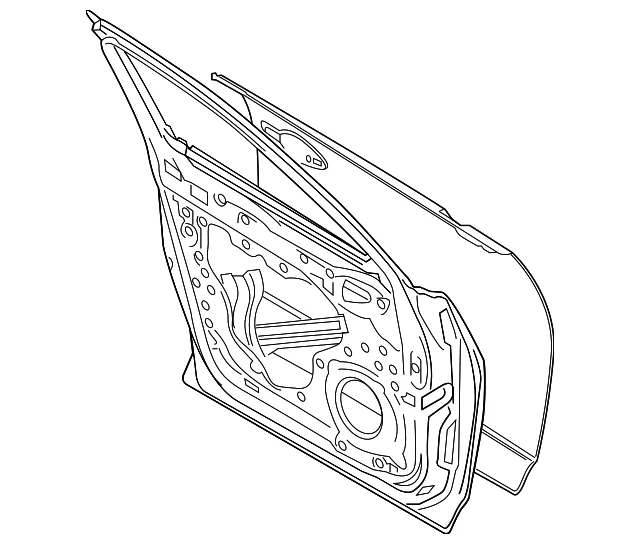 Door Shell - Mazda (TKY0-59-02XD)