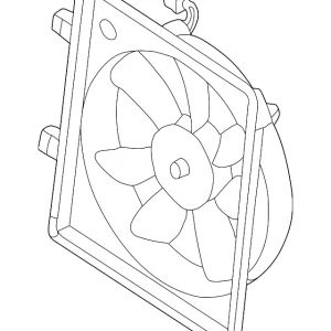 Fan Assembly - Mazda (FSD7-15-035A)