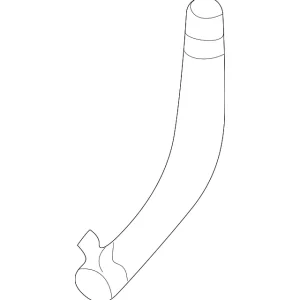 Upper Return Hose - Mazda (EC01-32-683)
