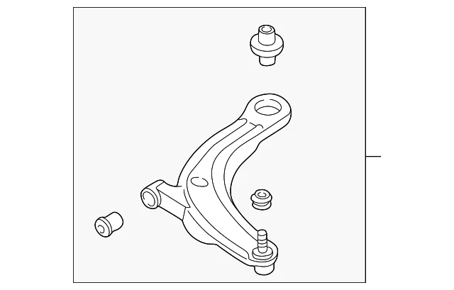 Lower Control Arm - Mazda (LC62-34-300C)