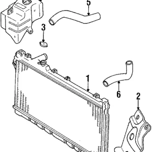 Expansion Tank - Mazda (B61P-15-350D)