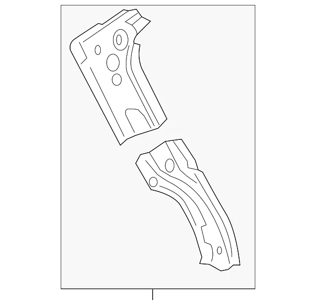 Rear Pillar - Mazda (KB7W-70-4H0)
