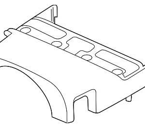 Upper Column Cover - Mazda (TD12-60-220B-02)