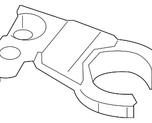 Filler Neck Bracket - Mazda (KD35-67-485)