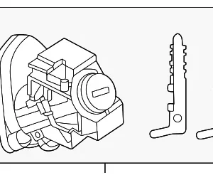 Cylinder & Keys - Mazda (DGY1-76-220)
