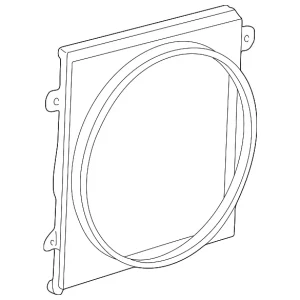 Fan Shroud - Mazda (1F62-15-210)