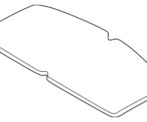 Insulation - Mazda (GA5R-68-021)