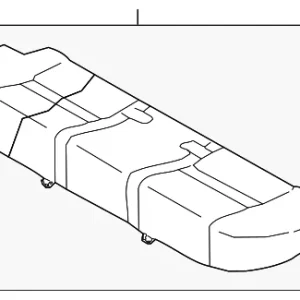 Seat Cushion - Mazda (GP7A-57-200A-02)