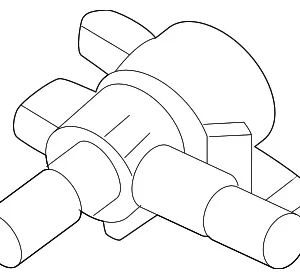 Shut-Off Valve - Mazda (MV09-18-725)