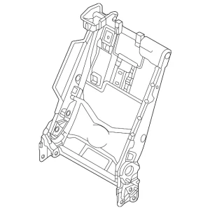 Seat Back Frame - Mazda (KEWF-88-233)