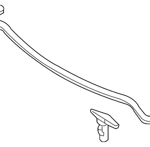 Rear Weather-Strip - Mazda (TK48-56-760A)