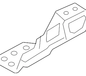 Seat Support - Mazda (D10E-53-630)