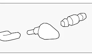 Washer Nozzle - Mazda (C513-67-52Y)
