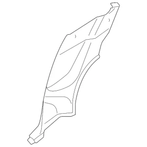 Lower Trim Panel - Mazda (FE02-68-58YF-02)