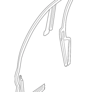 Weatherstrip - Mazda (T001-58-760D)