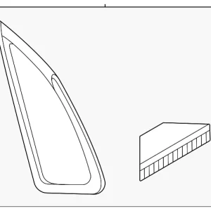 Quarter Glass - Mazda (DGH9-62-950A)