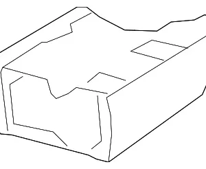 Louver - Mazda (GHP9-64-91XB-02)