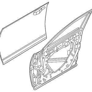 Door Shell - Mazda (DNY0-59-02XA)