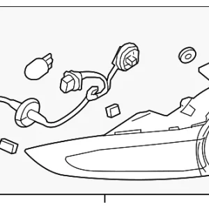 Tail Lamp Assembly - Mazda (NA1J-51-150G)