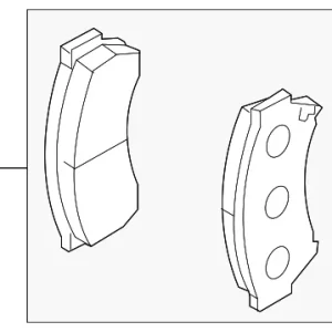 Front Pads - Mazda (GPYB-33-28ZF)
