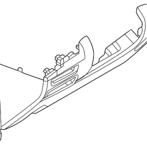 Lower Panel - Mazda (KBB3-64-280A-02)