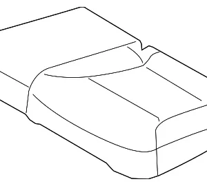 Seat Cushion Pad - Mazda (TM53-88-262)