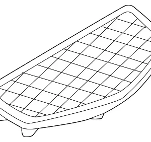 Speaker Grille - Mazda (BJS7-55-530-02)