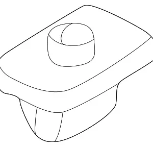 Rocker Molding Grommet - Mazda (FC17-51-PS2A)