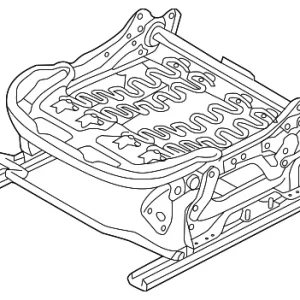 Seat Frame - Mazda (BHN9-88-H50A)